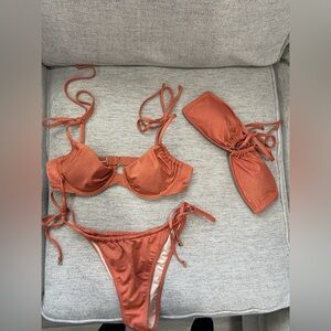 Victoria secret Rust Orange Bikini Set